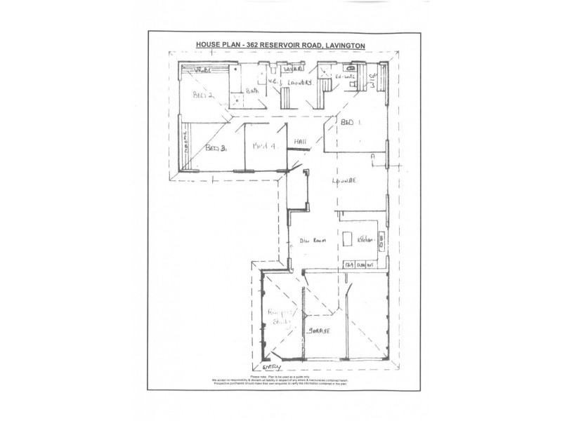 362 Reservoir Road, Lavington NSW 2641 Floorplan