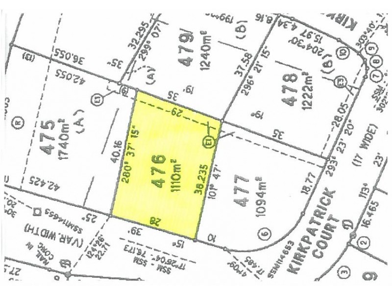 Lot 476, 34 Kirkpatrick Court, Glenroy NSW 2640