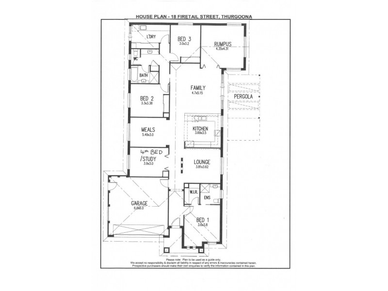18 Firetail Street, Thurgoona NSW 2640 Floorplan
