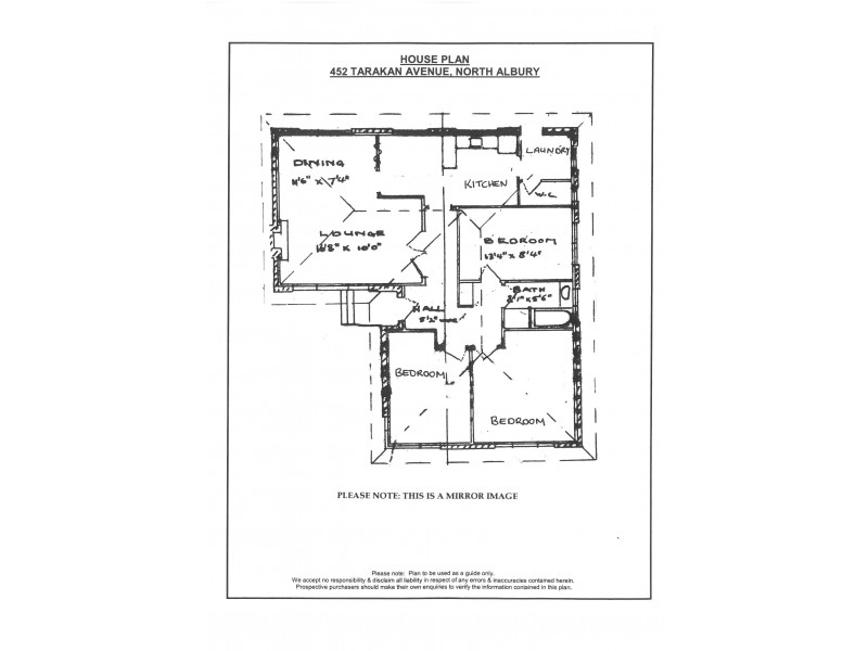 452 Tarakan Avenue, North Albury NSW 2640 Floorplan