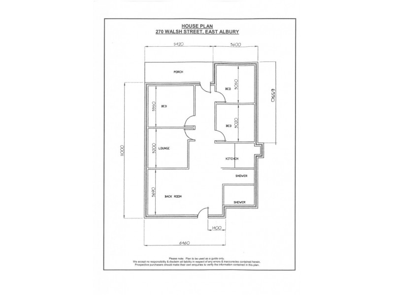 270 Walsh Street, East Albury NSW 2640 Floorplan