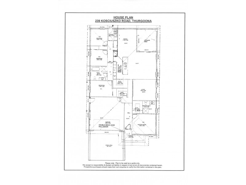 239 Kosciuszko Road, Thurgoona NSW 2640 Floorplan