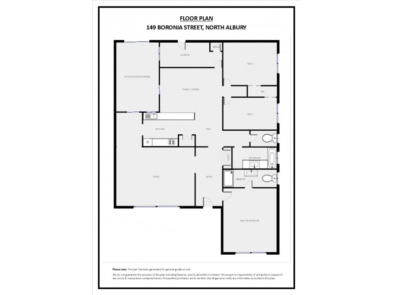 149 Boronia Street, North Albury NSW 2640 Floorplan
