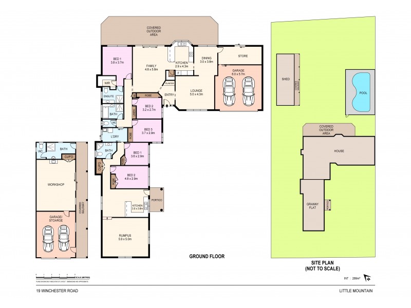 19 Winchester Road, Little Mountain QLD 4551 Floorplan