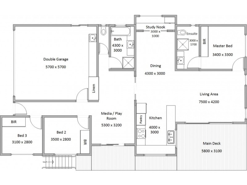 5 Viewland Drive, Mooloolah Valley QLD 4553 Floorplan