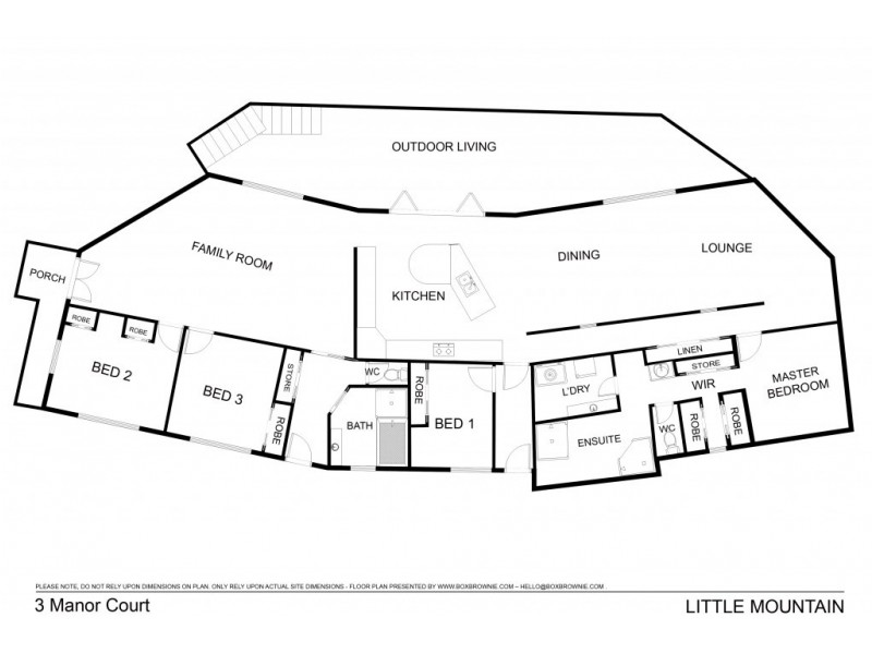 3 Manor Court, Little Mountain QLD 4551 Floorplan