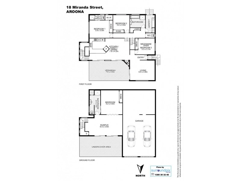 18 Miranda Street, Aroona QLD 4551 Floorplan