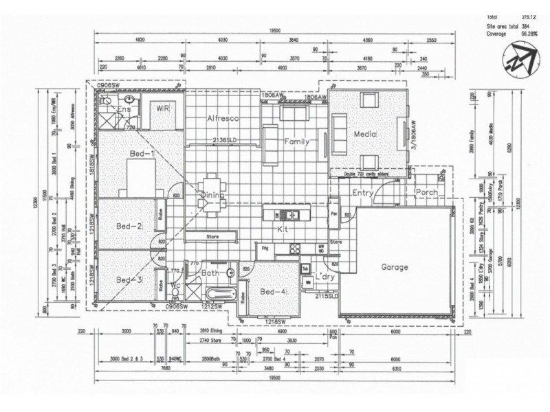 17 Mantis Crescent, Caloundra West QLD 4551 Floorplan