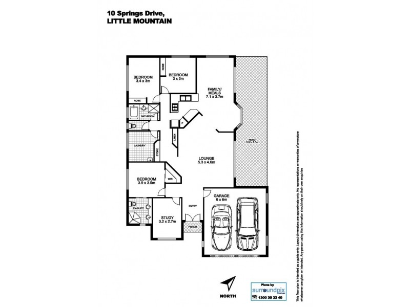 10 Springs Drive, Little Mountain QLD 4551 Floorplan