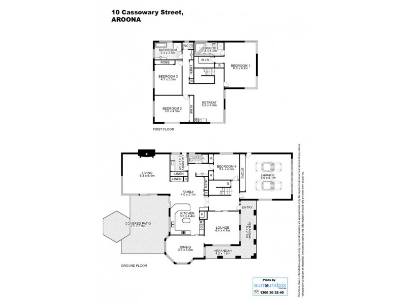 10 Cassowary Street, Aroona QLD 4551 Floorplan