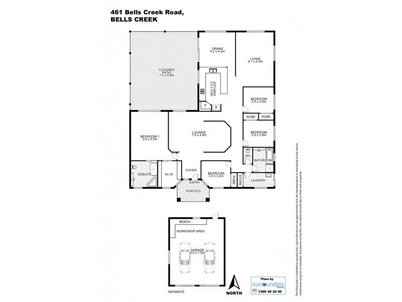 461 Bells Creek Road, Bells Creek QLD 4551 Floorplan
