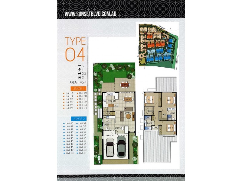 19/17 Greensboro Place, Little Mountain QLD 4551 Floorplan