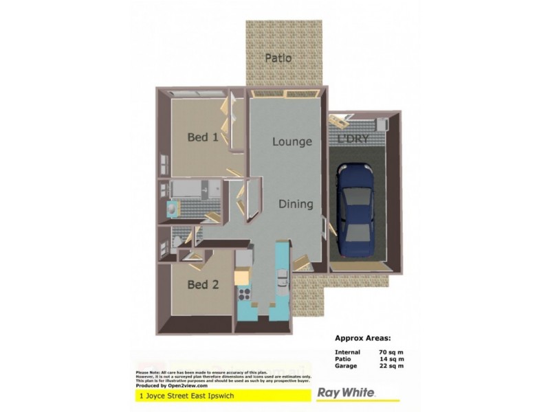 1/1a Joyce Street, East Ipswich QLD 4305