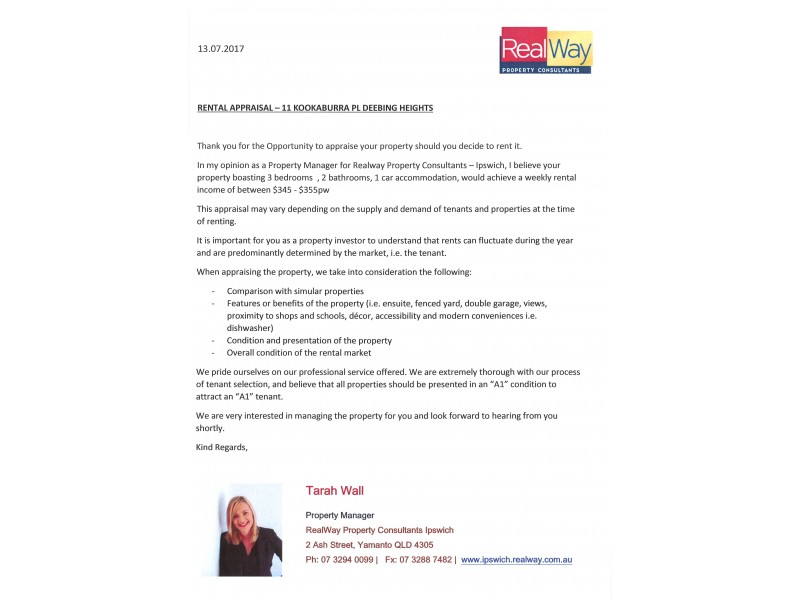 11 Kookaburra Place, Deebing Heights QLD 4306