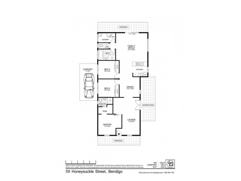 59 Honeysuckle Street, Bendigo VIC 3550