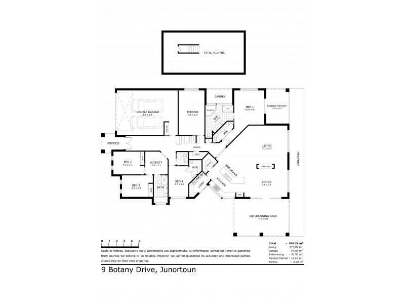 9 Botany Drive, Junortoun VIC 3551 Floorplan