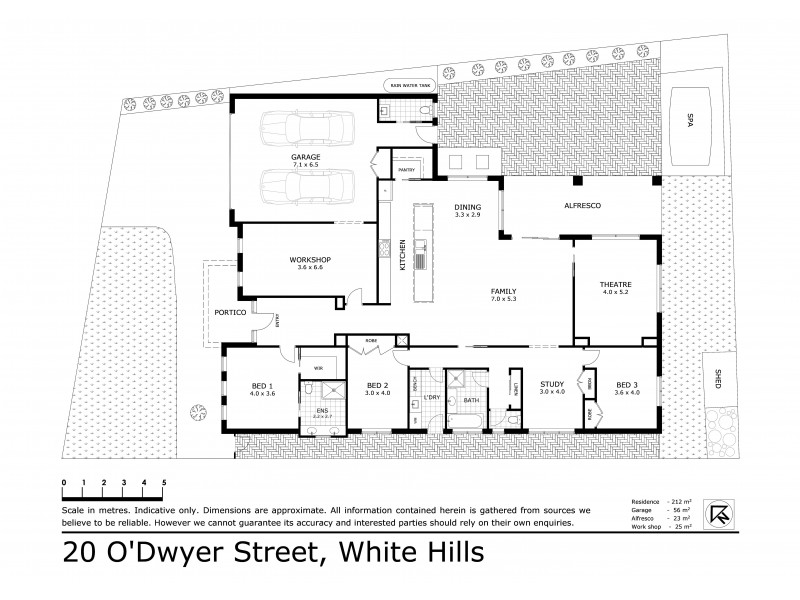 20 O’Dwyer Street, White Hills VIC 3550 Floorplan