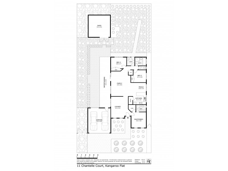 11 Chantelle Court, Kangaroo Flat VIC 3555 Floorplan