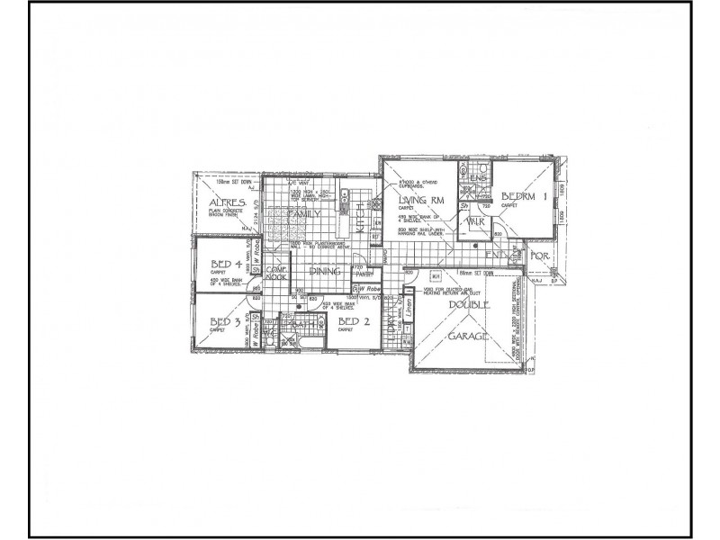 205 Jobs Gully Road, Jackass Flat VIC 3556 Floorplan
