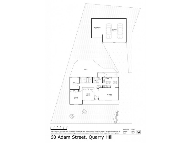 60 Adam Street, Quarry Hill VIC 3550 Floorplan