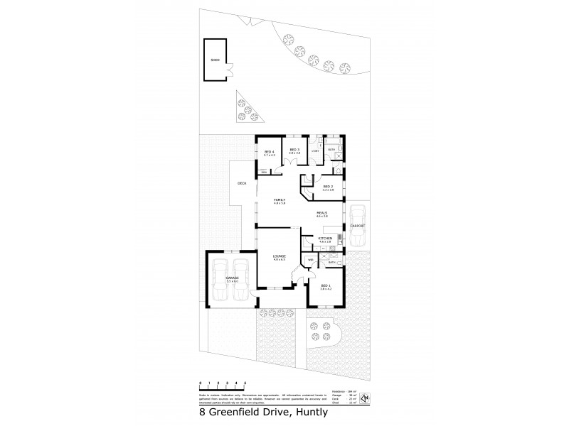8 Greenfield Drive, Epsom VIC 3551 Floorplan