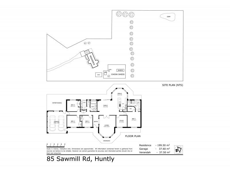 85 Sawmill Road, Huntly VIC 3551 Floorplan