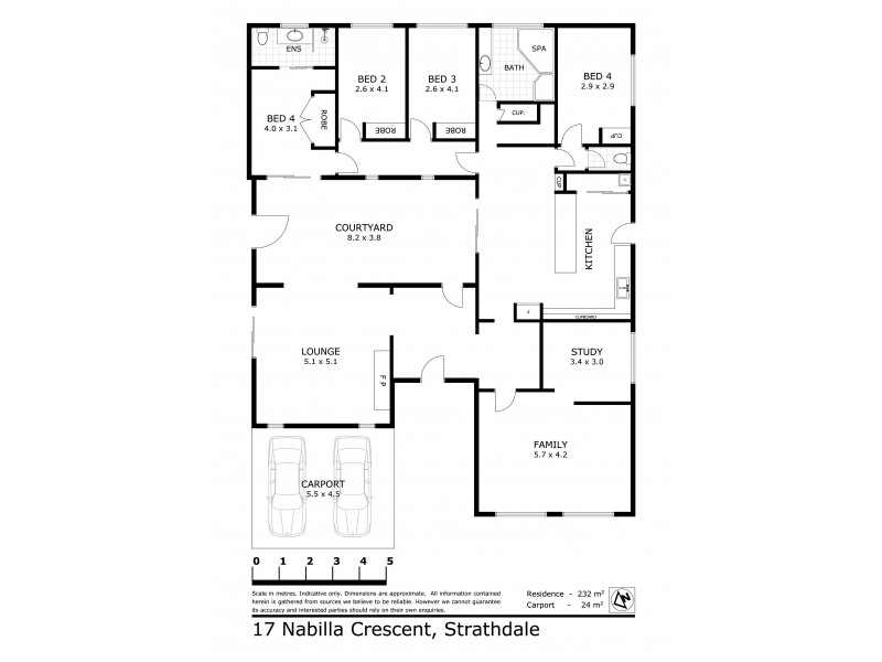17 Nabilla Crescent, Strathdale VIC 3550 Floorplan