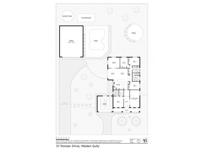 37 Pioneer Drive, Maiden Gully VIC 3551 Floorplan