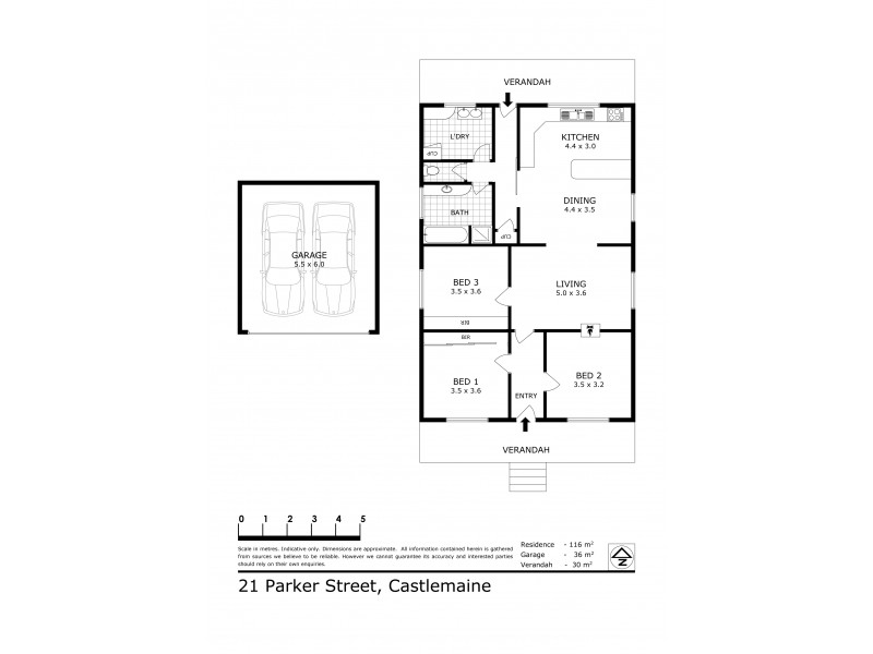 21 Parker Street, Castlemaine VIC 3450 Floorplan