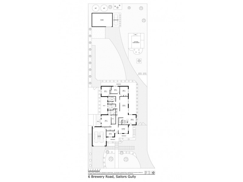 6 Brewery Road, Sailors Gully VIC 3556 Floorplan