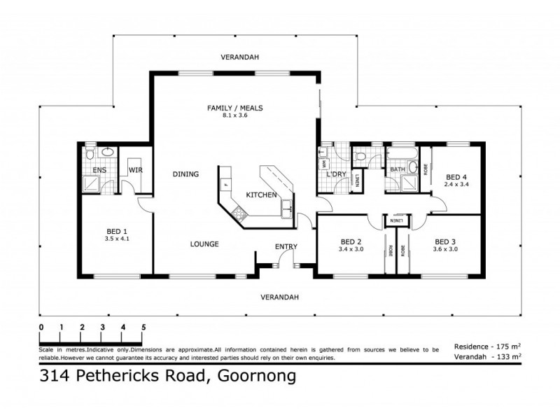 314 Pethericks Road, Goornong VIC 3557 Floorplan