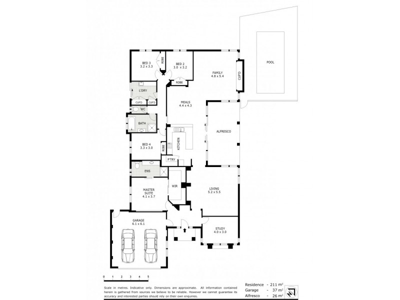 126 Queen Street, Kangaroo Flat VIC 3555 Floorplan