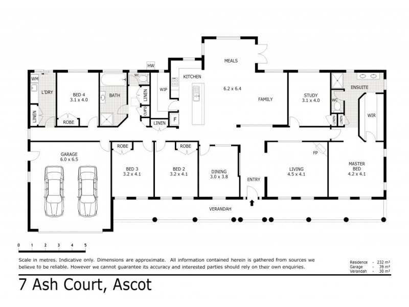 7 Ash Court, Ascot VIC 3551 Floorplan