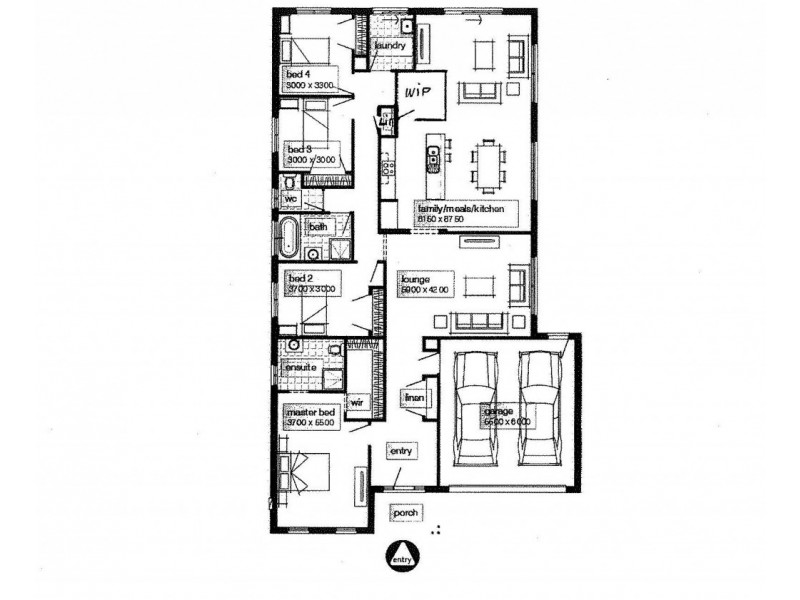 2 McConnell Drive, Junortoun VIC 3551 Floorplan