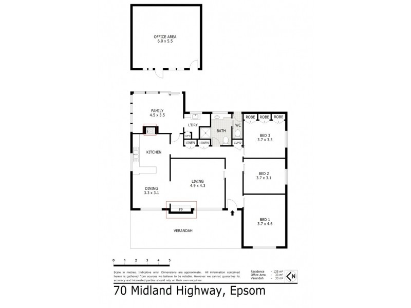 70 Midland Highway, Epsom VIC 3551 Floorplan