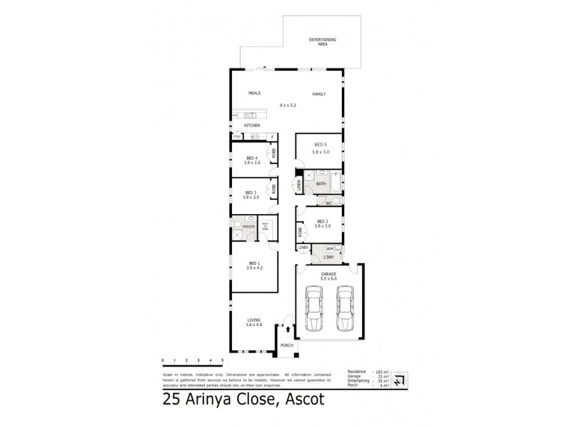 25 Arinya Close, Ascot VIC 3551 Floorplan
