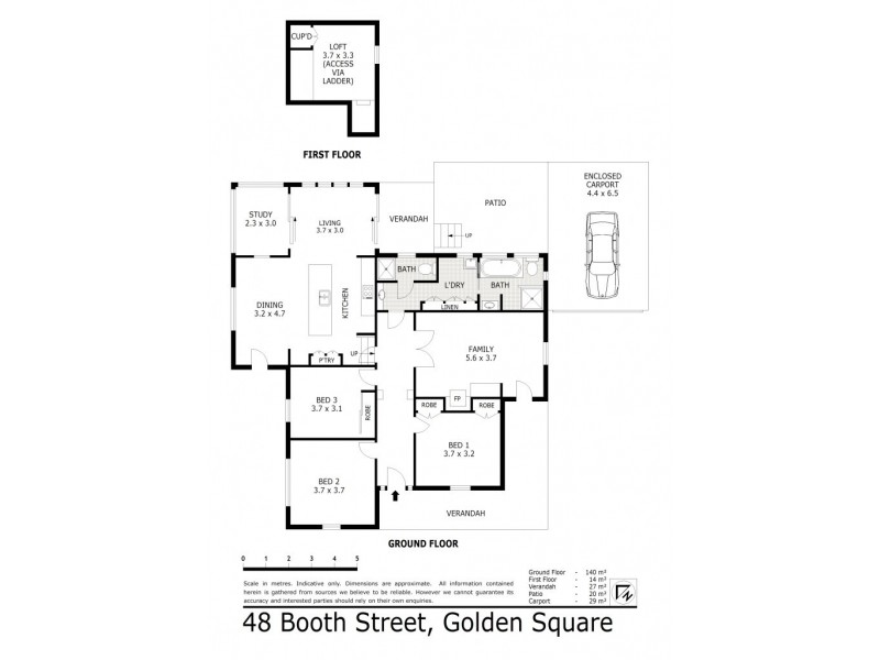 48 Booth Street, Golden Square VIC 3555 Floorplan