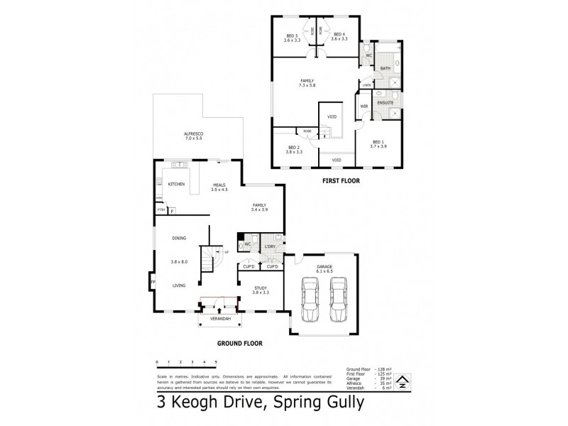3 Keogh Drive, Spring Gully VIC 3550 Floorplan