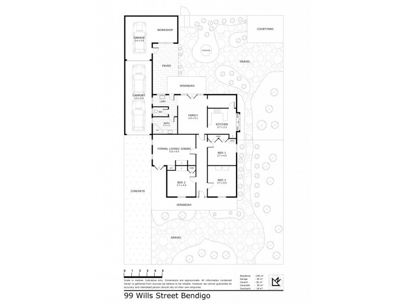 99 Wills Street, Bendigo VIC 3550 Floorplan