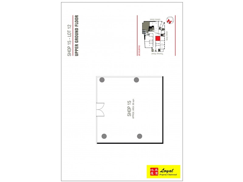 Shop 15/61-67 Quay Street, Sydney NSW 2000 Floorplan