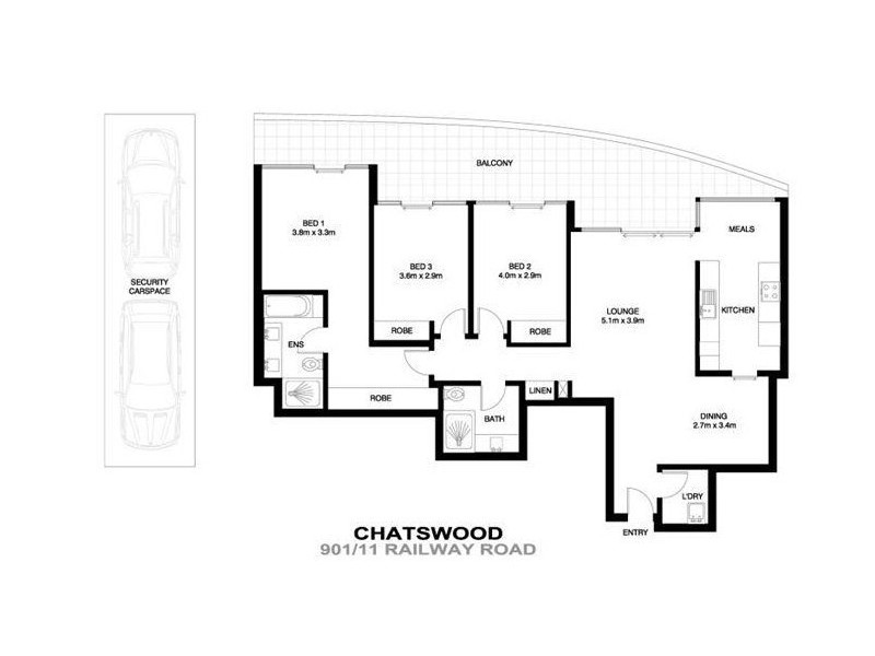 901/11 Railway Street, Chatswood NSW 2067