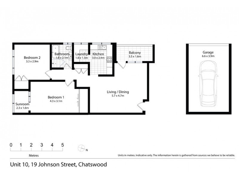 10/19 Johnson Street, Chatswood NSW 2067 Floorplan