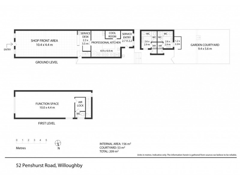 52 Penshurst Street, Willoughby NSW 2068 Floorplan