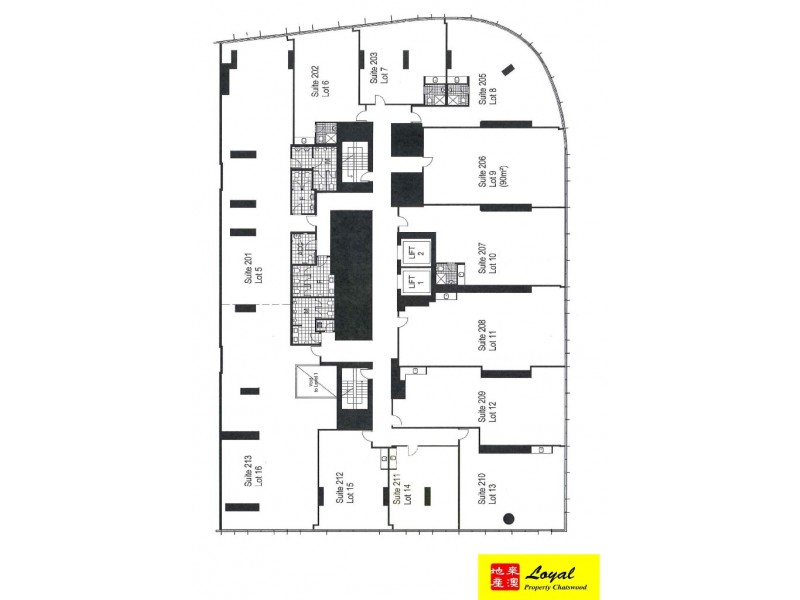 Suite206/7 Railway Street, Chatswood NSW 2067 Floorplan