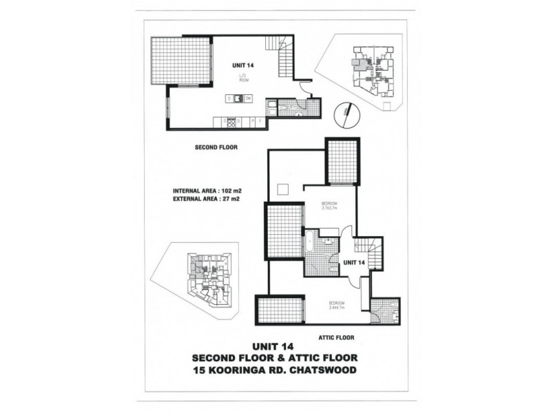 14/15 Kooringa Road, Chatswood NSW 2067