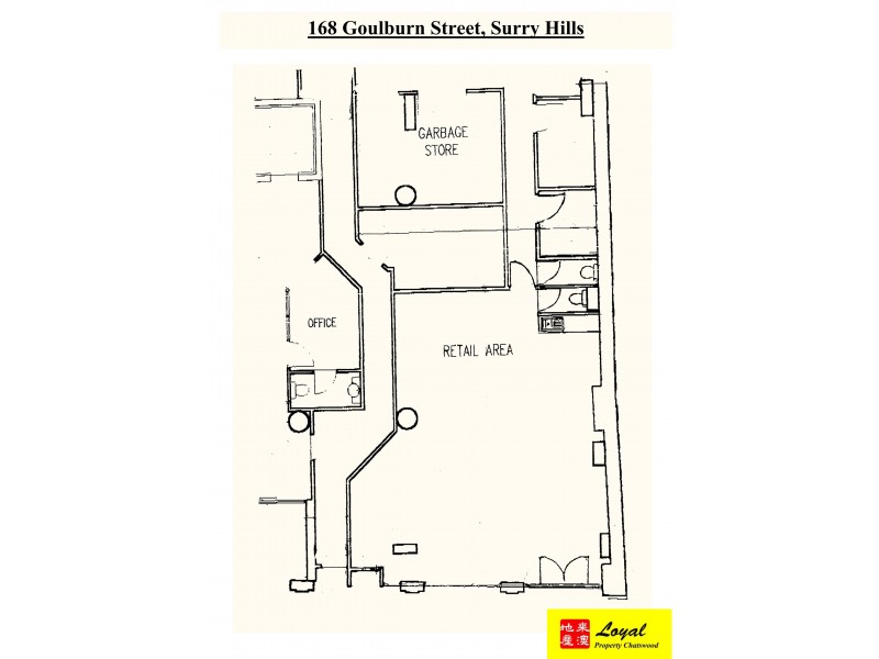 168 Goulburn Street, Surry Hills NSW 2010 Floorplan