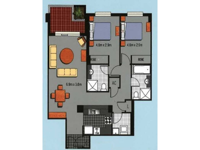154/14 Brown Street, Chatswood NSW 2067 Floorplan