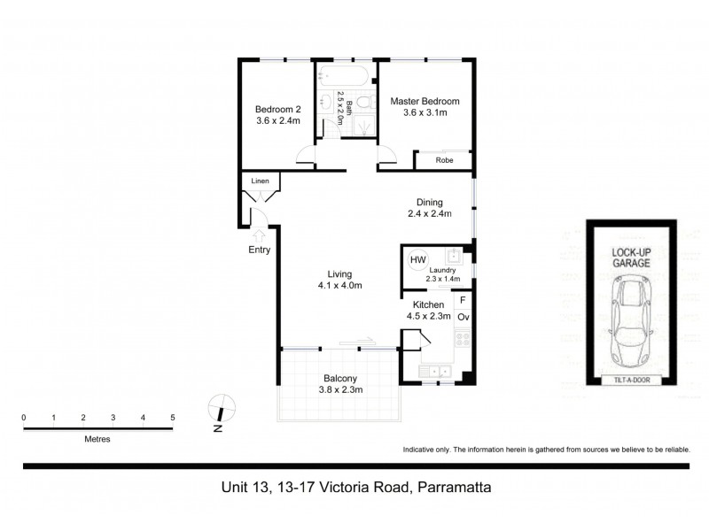 13/13-17 Victoria Road, Parramatta NSW 2150 Floorplan