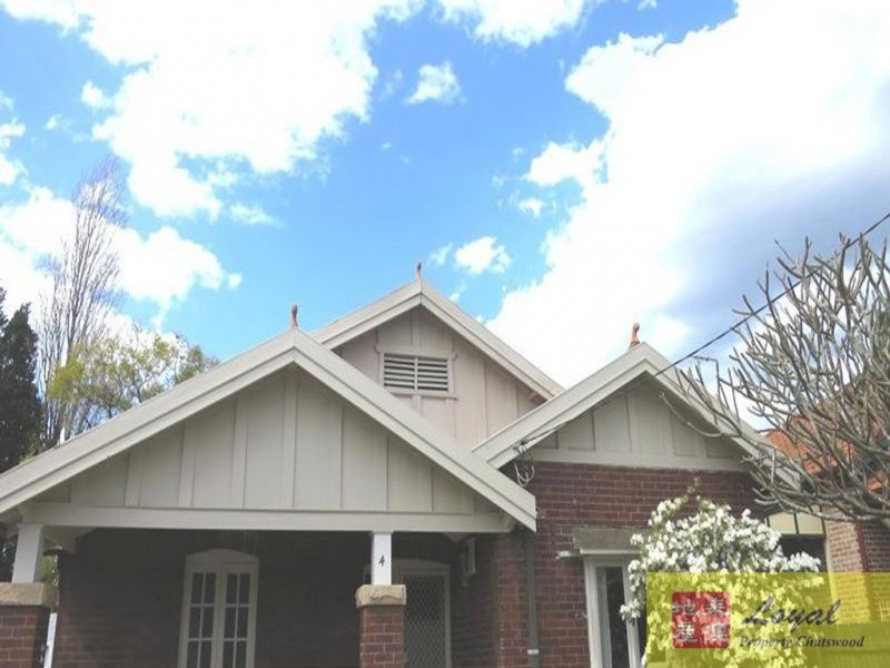 4 Blakesley Street, Chatswood NSW 2067