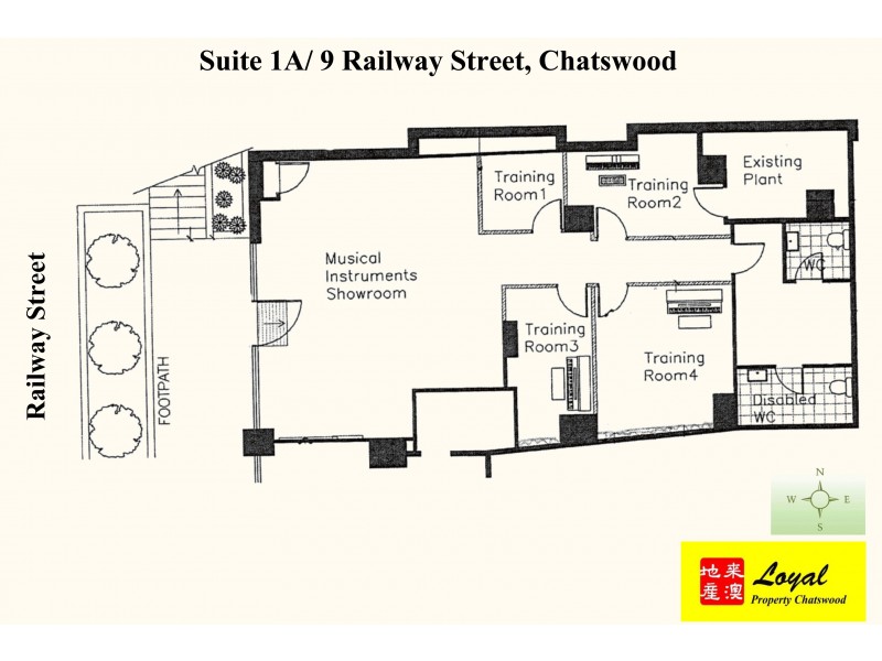 Suite 1A/9 Railway Street, Chatswood NSW 2067 Floorplan